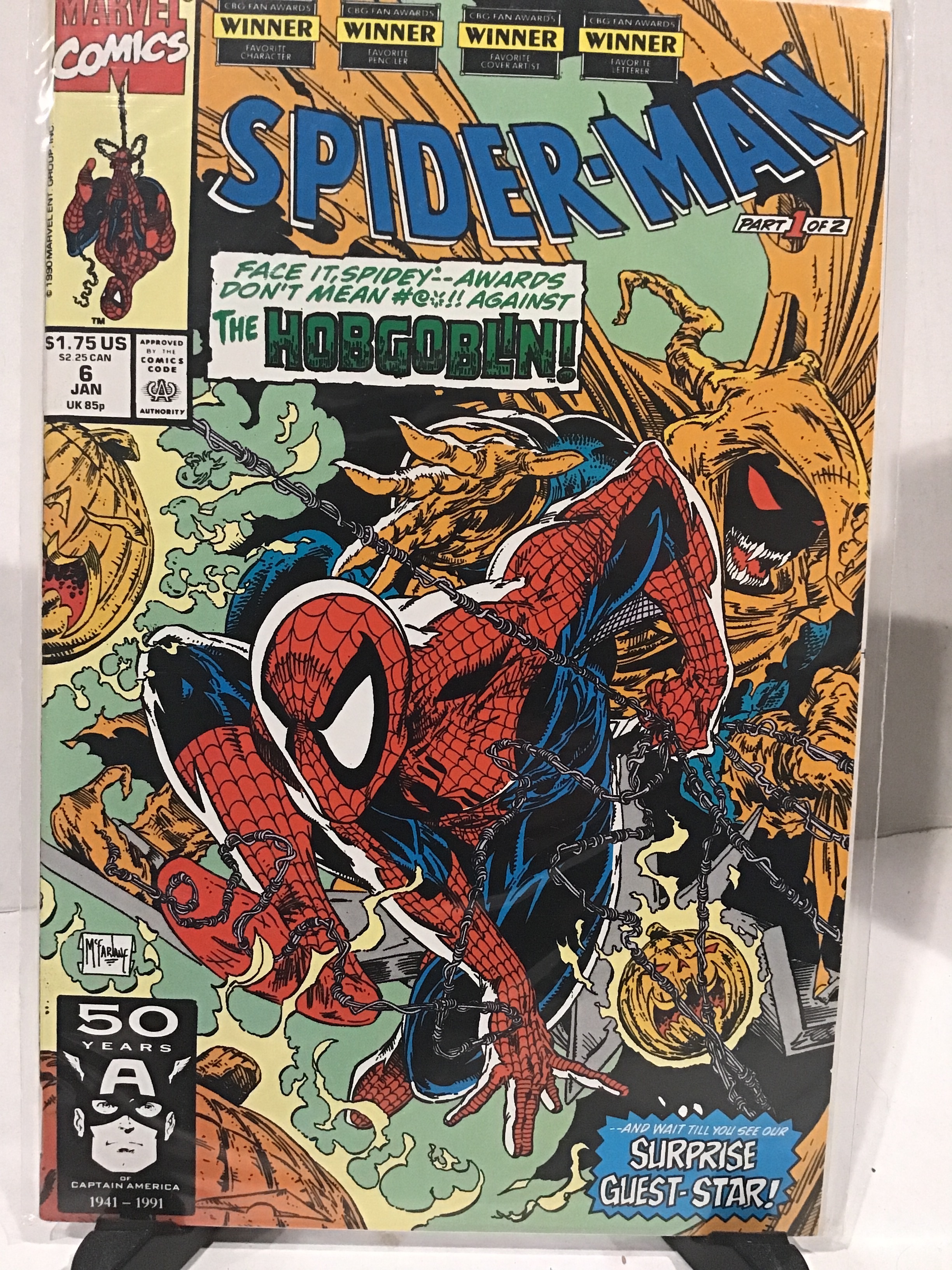 Web of Spider-Man #39 Direct Edition (1988)  Comic Books - Copper Age,  Marvel, Spider-Man, Superhero / HipComic