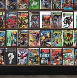 Huge Lot 150+ Comics with Brigade, Wolverine, Bloodstrike & More!