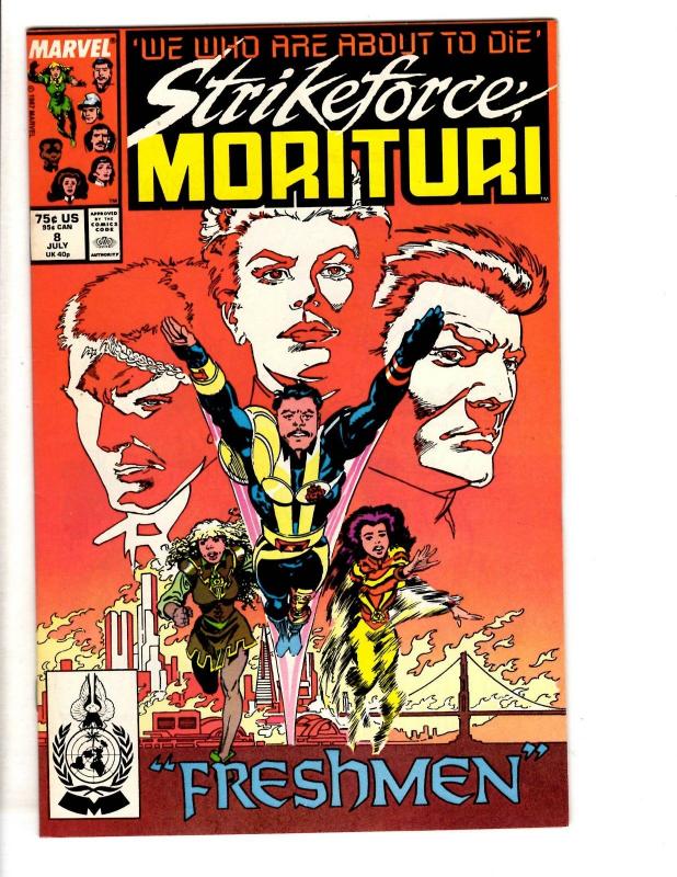 Lot Of 13 Strikeforce Morituri Marvel Comics # 1 2 3 4 5 6 7 8 9 10 11 12 13 RJ1