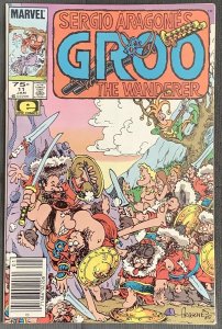 Groo the Wanderer #11 (1986, Marvel) Newsstand Edition. VF/NM