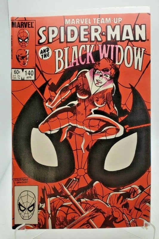 MARVEL TEAM-UP #140 (1984) Black Widow, NM+