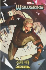 Wolverine # 47 Sabretooth Variant Cover NM Marvel 2024 [U2]