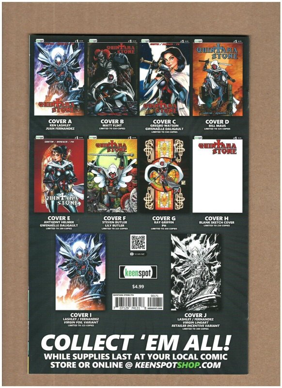 Quintara Stone #1 Keenspot Comics 2022 NM- 9.2