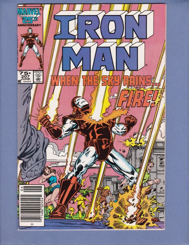 Iron Man #207 FN Marvel 1986