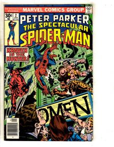 Spectacular Spider-Man # 2 VF- Marvel Comic Book Tarantula Kraven Hunter J318