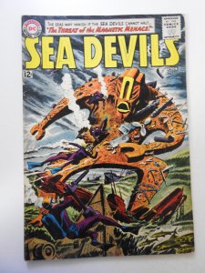 Sea Devils #12 (1963) VG Condition! Moisture stain