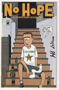 No Hope #4 February 1994 Slave Labor Graphics Jeff Levine Autograph