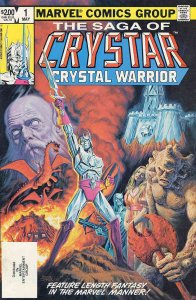 Saga of Crystar, The Crystal Warrior #1 FN ; Marvel