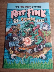 Rat Fink Comix #5 NM- HTF Underground 