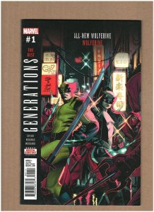 Generations: Wolverine & All- New Wolverine Marvel Comics 2017 VF/NM 9.0
