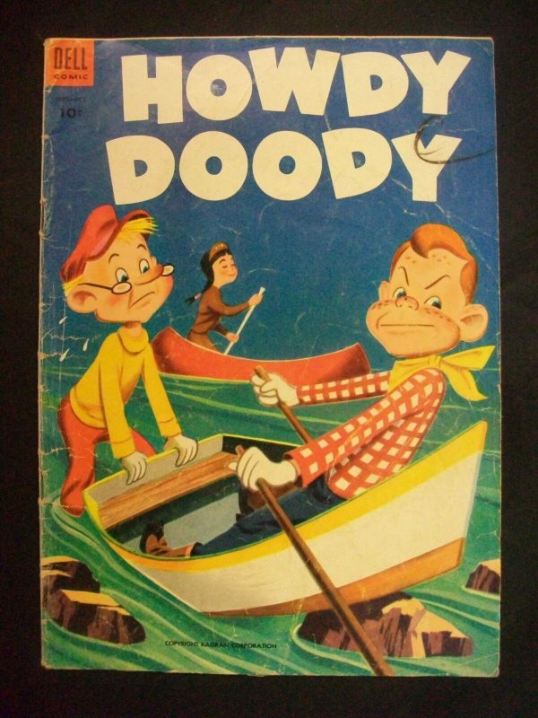 Howdy Doody #24 1953 Good/Fair Vintage - Dell Comics
