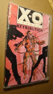 X-O MANOWAR RETRIBUTION 1 NM/MT 9.8 FACTORY SEALED* VALIANT COMICS TRADE PB 