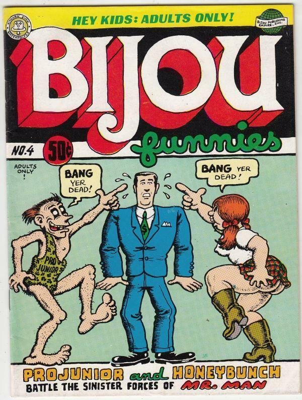 Bijou Funnies  # 4  strict  NM-   artist  R. Crumb