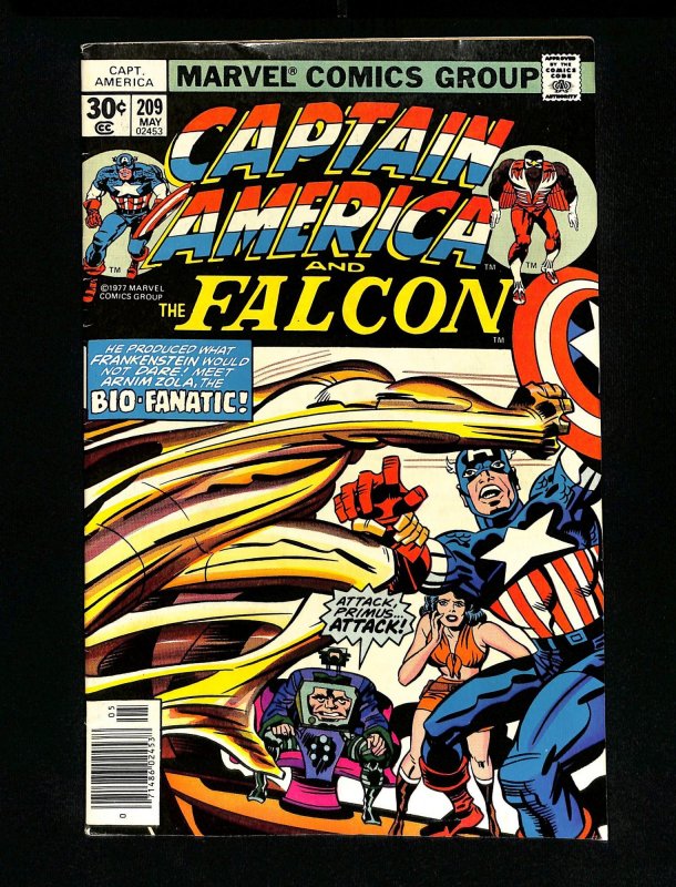 Captain America #209 1st Full Arnim Zola!