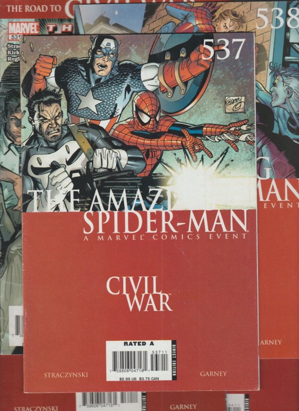 The Amazing Spider-Man (531-532 / 534-538) Civil War ( 6.0 - 7.5 )