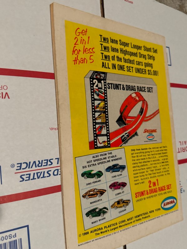 The Unexpected #113 (1969) classic 70s horror small chip lower corner