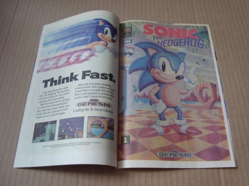 JUSTICE LEAGUE EUROPE  # 33 (1991) INCLUDES 16 PAGE SONIC THE HEDGEHOG COMIC