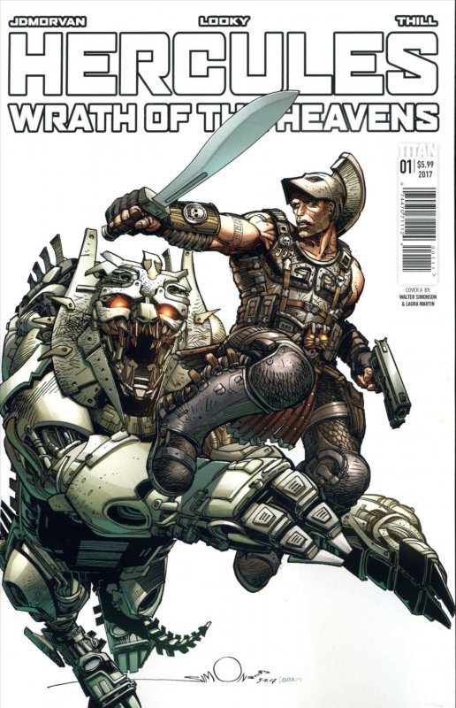 Hercules: Wrath of the Heavens #1A VF ; Titan | Walt Simonson