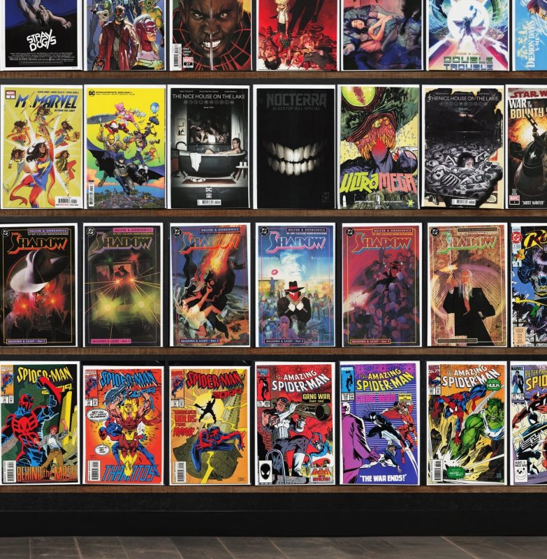 Huge Lot 140+ Comics with The Shadow, Spider-Man 2099 & More!