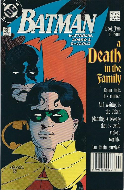 BAT MAN #427 A DEATH IN THE FAMILY PART 2 VFN/NM $8.00