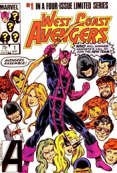 West Coast Avengers (1984 series) #1, NM (Stock photo)