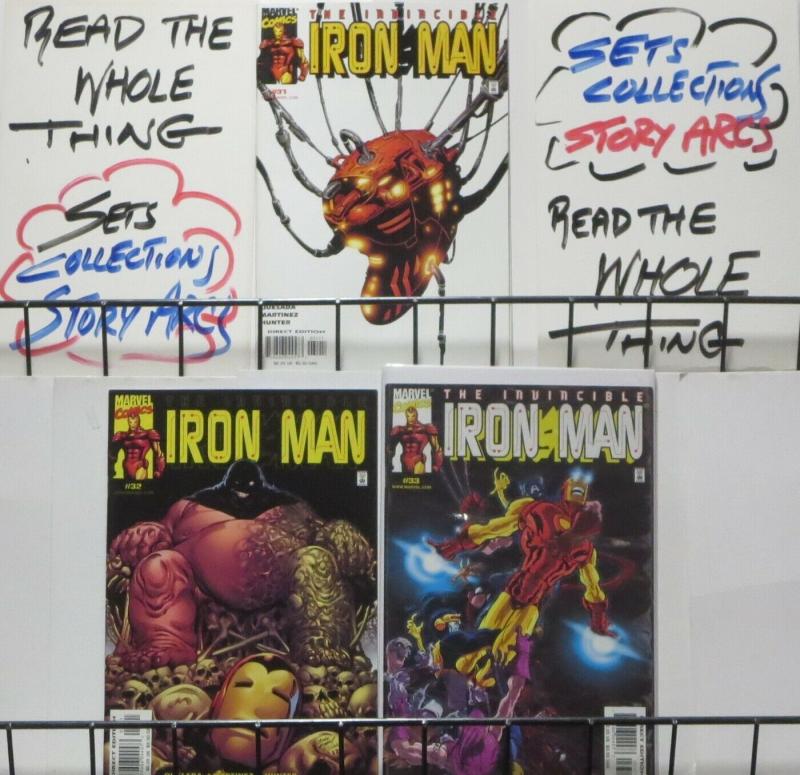 INVINCIBLE IRON MAN (Marvel, 1998) #31-33: The Sons of Yinsan COMPLETE! VF-NM