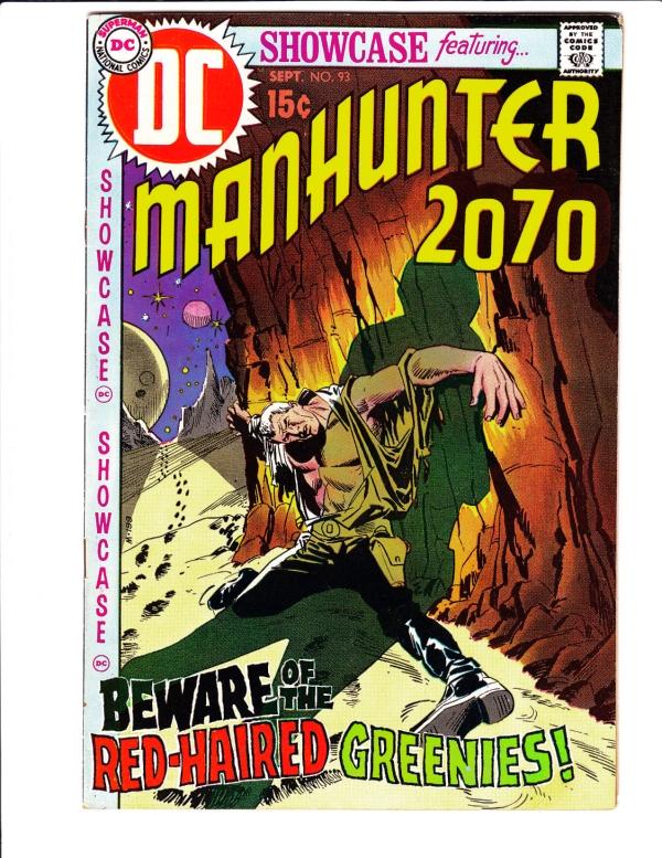 Showcase #93 (Sep-70) VF High-Grade Manhunter 2070
