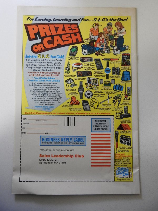 The Uncanny X-Men #158 FN Condition