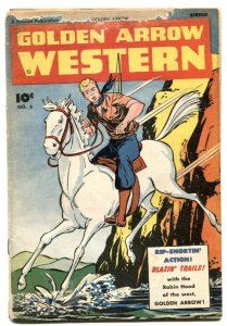 Golden Arrow #6 1947-Final issue- Krigstein- G+