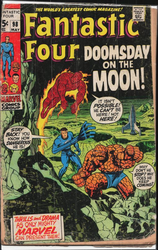 Fantastic Four #98 (1970) Fantastic Four