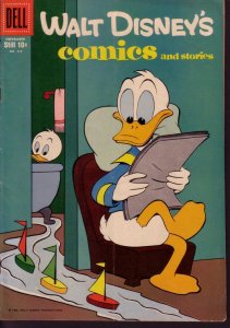 WALT DISNEY'S COMICS & STORIES #218 DONALD DUCK BARKS VG 