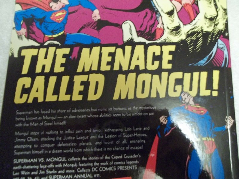 Superman Vs. Mongul Written by Len Wein and Alan Moore. Art by Jim Starlin