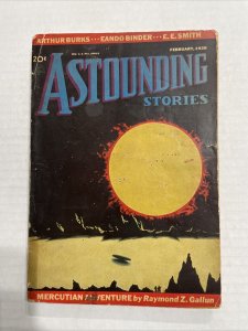 Astounding Stories Pulp February 1938 Volume 20 #6 Good+