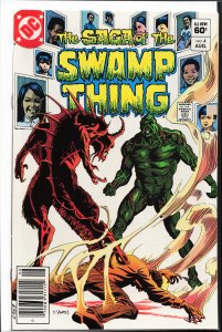 The Saga of Swamp Thing #4 (1982) Swamp Thing