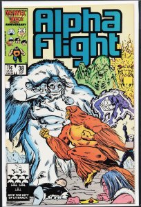 Alpha Flight #38 (1986) Alpha Flight