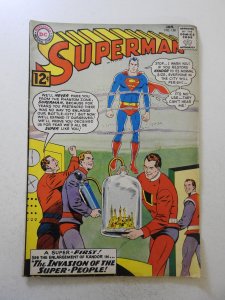 Superman #158 (1963) VG Condition moisture stains
