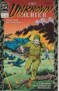 DC Comics! The Unknown Soldier! Issue 1! 