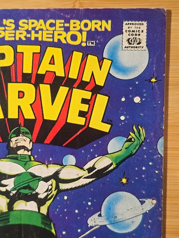 Captain Marvel #1 (1968) 3 Key Comic ?'s In Description Marvel Comics Group