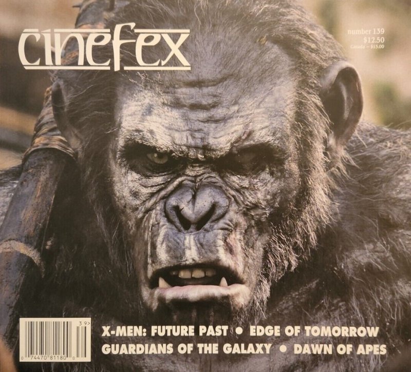 Cinefex #139 FN ; Don Shay | Magazine Planet of the Apes X-Men