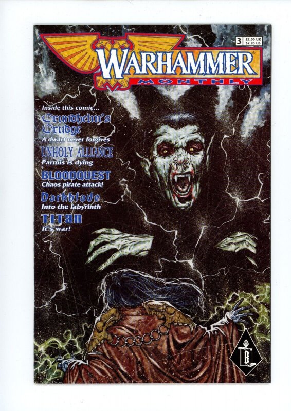 WARHAMMER MONTHLY #3 GAMES WORKSHOP (1998)