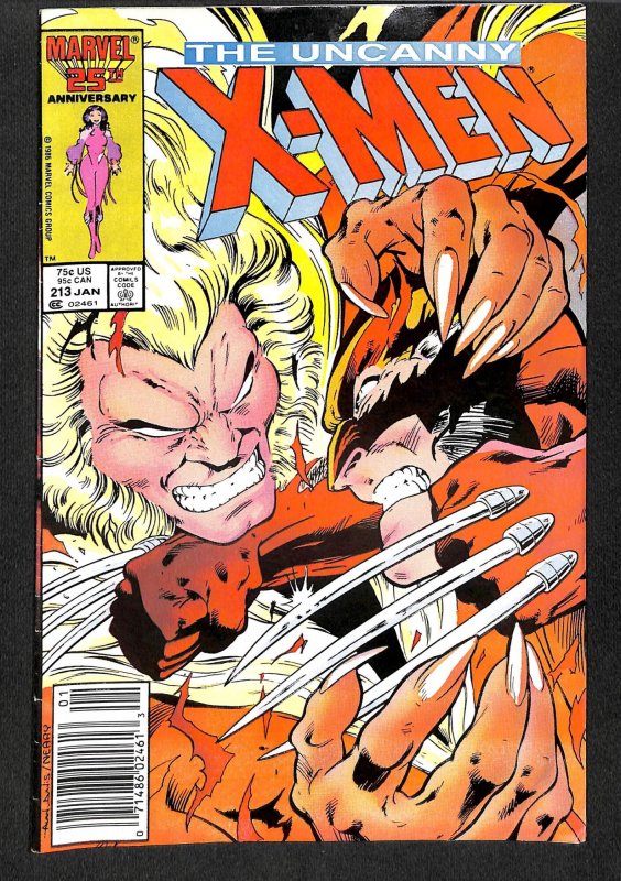 The Uncanny X-Men #213 (1987)