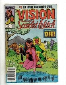 Lot Of 8 Vision & Scarlet Witch Marvel Comic Books # 1 2 3 4 5 6 (2) 8 OF45 