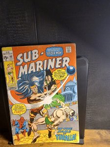 Sub-Mariner #40  (1971) Namor the Sub-Mariner