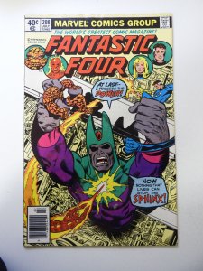 Fantastic Four #208 (1979) VG Condition moisture stain fc