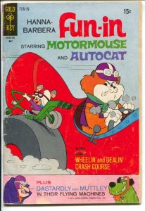 Hanna-Barbera Fun-in #7 1971-Gold Key-Motormouse-Autocat-G