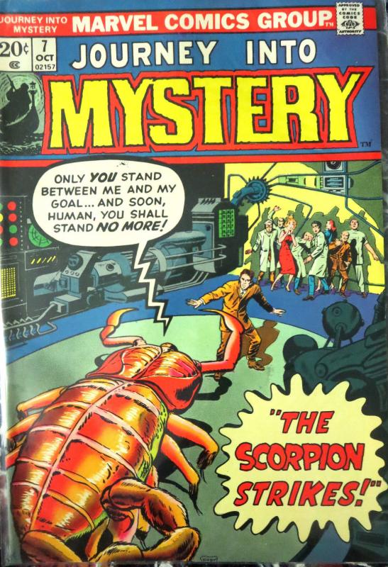 JOURNEY INTO MYSTERY (2nd series)1-10,12 Starlin! Kane!Ploog!Ditko!Kirby!Wildey!