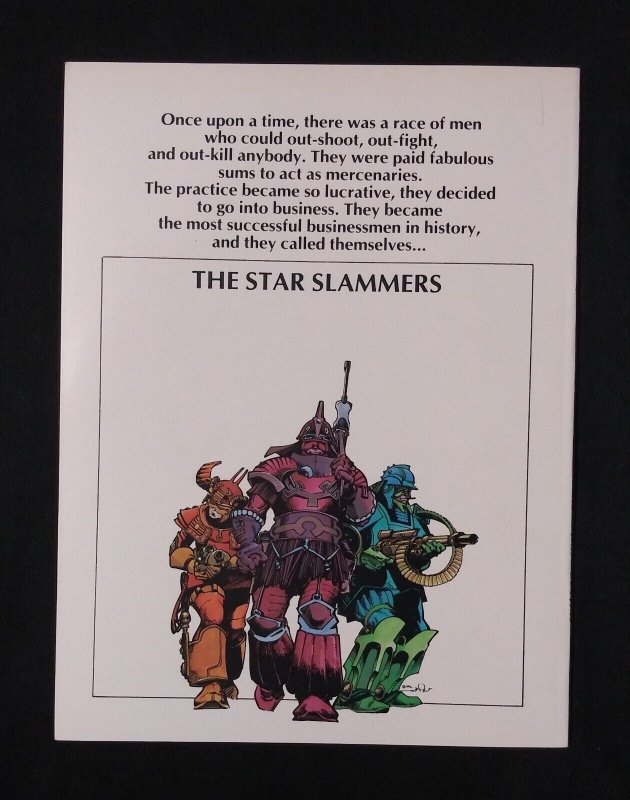 1983 STAR SLAMMERS Marvel Graphic Novel #6 by Walt Simonson SIGNED FVF