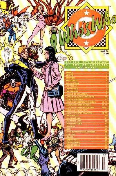 Who's Who: The Definitive Directory of the DC Universe #13, NM- (Stock p...