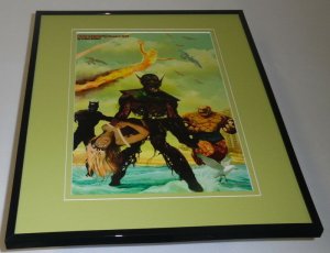 Black Panther #30 Marvel Zombies Framed 11x14 Poster Display 