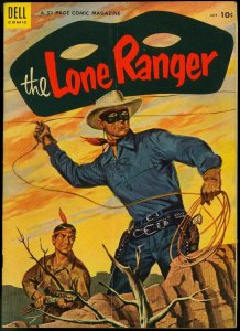 Lone Ranger--#73--1954--COMIC BOOK--Dell--VG